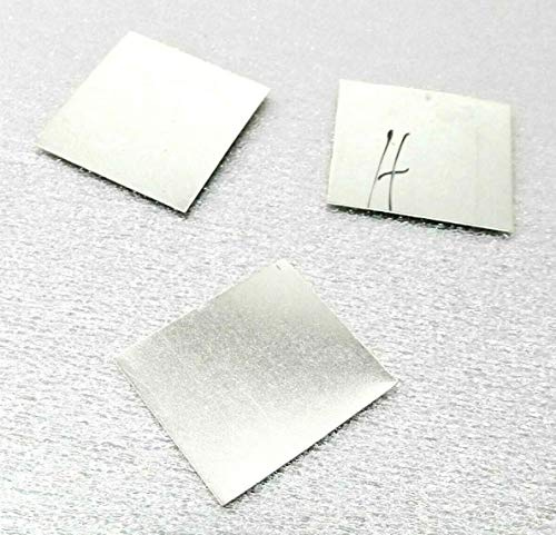Silber-Lötblatt für Schmuck, 3 Stück, sortiert, je 1 DWT, weich, mittel und hart, hergestellt in den USA