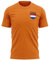 Niederlande Fußballtrikot Retro – Herren HollandFlagge Badge TShirt – Fußball Europäische Länder 2021 2020 Supporters Schwarz Orange 1905 Tee Him – Holland Holland Holland Turnier Footy Top Gr. L,