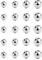vcmart Piercing Kugeln 3mm Set 1,2mm Ersatzkugel Chirurgenstahl Plastik Kristall Schraubkugel 16G Gewinde