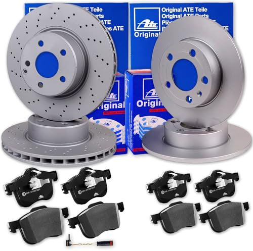 ATE Bremsscheiben + Beläge vorne + hinten für A-Klasse W176 B-Klasse W246