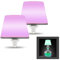 REV LAMPRUSCO RGB SPARSET 2x Tischlampe kabellos, 130lm, 2W, AKKU 4000mAh, Touch Flaschenlicht RGB, Nachttischlampe dimmbar, IP54