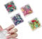 Dried Flowers for Nails, 4 Boxes Colorful Nail Art Dried Flowers 3D Small Natural Real Dry Flowers Nail Stickers Decals for Nail Art Decoration Resin DIY Crafts (Multi-Colored A)
