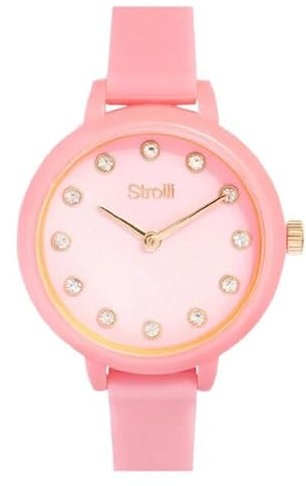 Orologio donna solo tempo Stroili Santorini rosa 1688931 cassa e cinturino silicone
