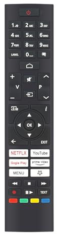 AULCMEET Telecomando RM-C3607 Nuova ine del telecomando per fit for JVC LCD TV LT50VAQ7235 LT55VAQ6235 LT55VAQ7235 LT55VAQ8235 LT65VAO9335 LT65VAQ6235 LT65VAQ8235 LT70VAQ7235