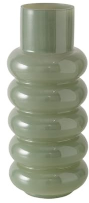 Boltze Vase Ribbo, Hellgrün, 35cm, 2057787
