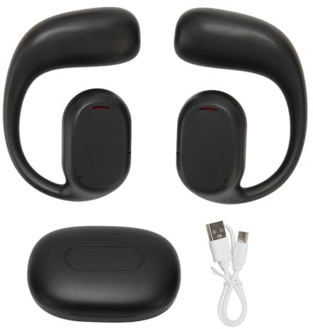 ZenithAur Real Time Voice Translator, Bluetooth 5.1 Language Translator Earbuds con app per 74 lingue e 70 accenti, musica Hifi e traduzione bidirezionale (Nero)
