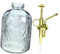 LOORGVEL Vintage Glas Sprühflasche Retro Gießkanne Für Pflanzen Stilvolles Bewässerungsgerät Für Innen Und Außenbereich Für Kleine Pflanzen Und Bonsai