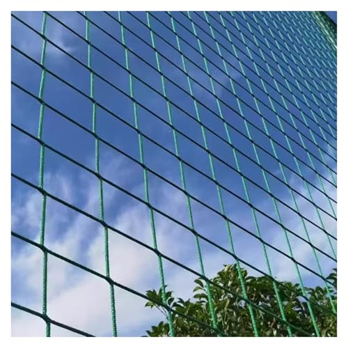 VXHCS Filets d'escalade Extérieurs À Cordes 10cm/4mm Garde-Corps de Sécurité pour Balcons Décoratifs Protection pour Vergers(3x3m/9.8x9.8ft)