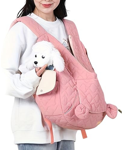 Hunde Rucksack,Atmungsaktive Weiche Tragbare Tasche - Kleine Hunde Trage Rucksack Und Reisetasche - Für Welpen Kätzchen Outdoor Reisen Camping Wandern Spazieren Radfahren Reiten