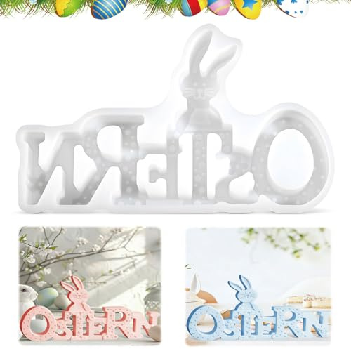 Silikonformen Gießformen Ostern: Ostern Alphabet Silikonform