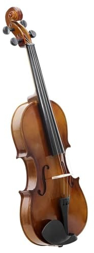 Akustische Violine Mit Natürlichem Lindenholz Korpus Für Anfänger Und Erwachsene Üben Inklusive Bogenkoffer(4-4)