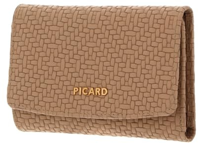 Picard Leder Geldbörse Day Trip 1 Flap Wallet Cookie beige