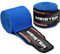 Meister Junior 108 (274 cm) Semi-Elastische Handbandagen für MMA & Boxen (Paar) - Blau