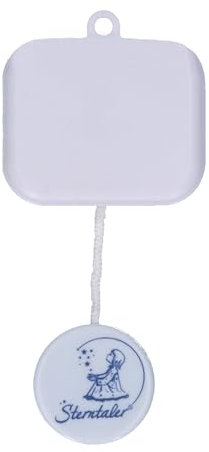 Sterntaler Spielwerk Schlafe mein Kindchen, Geeignet ab der Geburt, 5 x 4 x 2 cm, Weiß