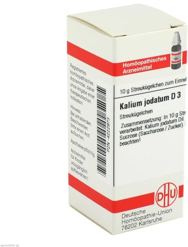 KALIUM JODATUM D 3 Globuli 10 g