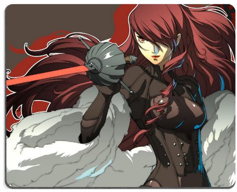 Persona 4 In Mayonaka Arena P4U Mitsuru 01 Anime Gaming Mouse pad Mousepad