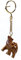 Budawi® Schlüsselanhänger Kamel aus Holz 50 x 19 mm, Schlüssel Anhänger Camel