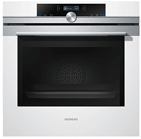 Horno multifunción - Siemens HB673GBW1F, Pirólitico, Capacidad 71L, Integrable, 10 funciones, Grill