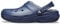 Crocs Classic Unisex Lined Clog, Soft, Fuzzy Liner for Extra Warmth with Slip On Style, in Navy/Charcoal Lining, Size M9W10 UK