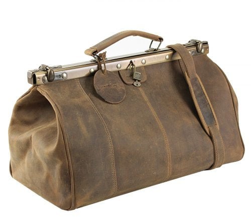 Harold's Antik Bügel Weekender Reisetasche Leder 45 cm