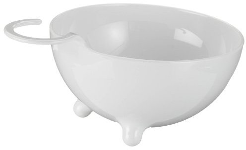 Alessi AGAA02 W Moom Ciotola in Resina Termoplastica, Bianco