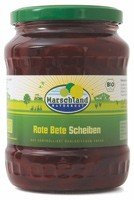 Marschland Rote Bete im Glas, Bio, 720ml (Abtropfgewicht - 430g)