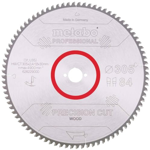 Hoja de sierra precision cut wood - professional, 305x30, D84 DI 5° neg. (628229000)