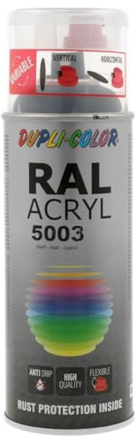 Dupli-Color 710032 Acryl-Spray, 400 ml, RAL3 Saphirblau Matt