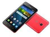 Huawei Y635 Smartphone (12,7 cm (5 Zoll) IPS-Display, 1,2 GHz-Quad-Core-Prozessor, 5 Megapixel-Kamera, 8 GB interner Speicher, Single-Sim, Android 4.4) Rosarot