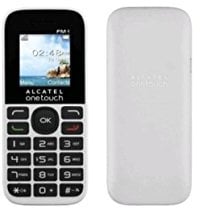 Teléfono móvil Alcatel OT-1016D, 4 GB, Blanco [Italiano]