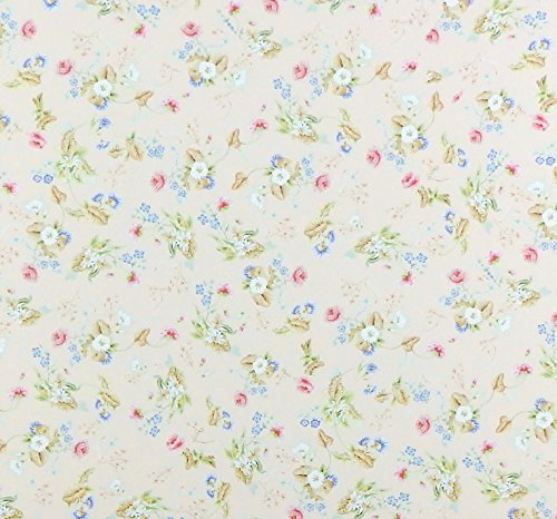 Melody Jane Dolls House Miniature Print 1:12 Scale Rococo Silk Pale Pink Wallpaper