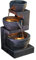 Serenity Cascading LED Water Feature Indoor/Outdoor Self Contained Tiered Bowl Ornament H37.5cm