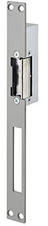 THIRARD - Gâche électrique pour serrure encastrable, réversible, 12V, compatible extérieur, gris