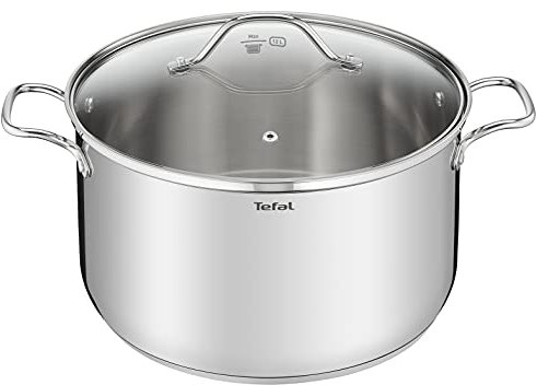 Tefal Intuition XL Extra großer Edelstahl-Kochtopf 36 cm (14 Liter) + CV Induktion B9087514