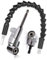 2 Stück 105° Winkelaufsatz für Akkuschrauber Adapter, Schraubendreher mit magnetischem Bohrerhalter, 2pcs Flexible Bohrer Verlängerung Shaft Extension Bits, Winkelaufsatz für Akkuschrauber