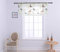 Dreamskull Gardine Gardinen Kurzstores Kurzgardine Scheibengardine Schiebegardine Bistrogardine Blumen Transparent Klein Kurz Küche Wohnzimmer Kinderzimmer Landhaus Kleiner Prinz Set Modern