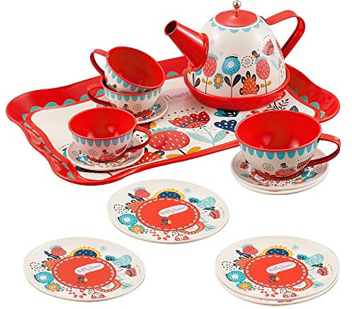 ColorBaby - Set té de Metal de 15 Piezas My Home (49157)