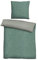 biberna 0840500 Wende-Bettwäsche Garnitur mit Kopfkissenbezug Melange-Flanell 1x 135x200 cm + 1x 80x80 cm, fichte