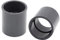 PVC-Muffen Set 2 Stk. I 50mm I Klebemuffe I PVC-Rohrmuffe mit 2-Anschlüssen I Rund I Rohr-Verbindungsstück für PVC-Rohre und PVC-Fittinge I bm097