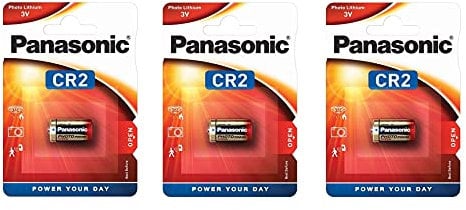 Corp. Panasonic Batteria al litio Panasonic CR2 3V - Blister 1x3 - Confezione 3 blister