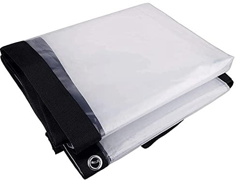 DKLE 3x5m Lona Impermeable Exterior con Ojales, Protección Solar y Resistente a la Rotura para Muebles de Jardín, Camping, Madera, Piscina, Vehículos y Barcos