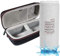 JBL Flip 6 - Waterproof Portable Bluetooth Speaker, Powerful Sound and deep bass, IPX7 Waterproof, 12 Hours of Playtime with Megen Hardshell Case - White