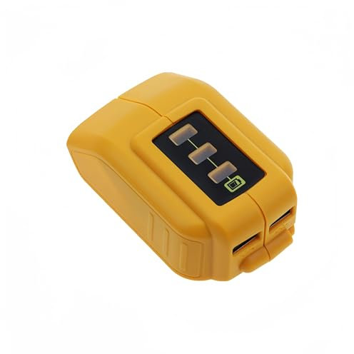 Battery Adapter Universal USB Power Source Charger Adaptor DCB090 12v / 20v Lithium Battery Charging Converter for Dewalt Mobile Phone Speaker Power Supply