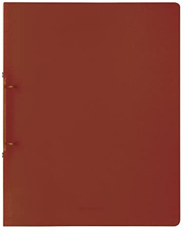 NEU BRUNNEN Ringbuch FACT!pp mit 2 Ringen, DIN A4, 16mm Füllhöhe, braun