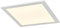 KHG LED-Decken-/Wandleuchte aus Metall in weiß, 1-flammig, 30 cm Durchmesser, Farbtemperatur 3.000 K, 1.350 lm Lichtleistung, 20 W Gesamtleistung, ideal für Wohn-, Schlafzimmer, Küche und Büro