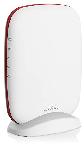 Zyxel Secure Cloud-Managed Router with AXE5400 Tri-Band WiFi Subscription-Free Network Security, Manageable via Nebula APP/Ideal for Small Office/Small Branch. [SCR 50AXE]