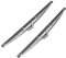 Limpiaparabrisas/escobilla Limpiaparabrisas y Accesorios, Escobillas Limpiaparabrisas Delanteras de 12 Pulgadas/30,48 Cm, Acero Inoxidable, Plata Pulida, Universal para Coche