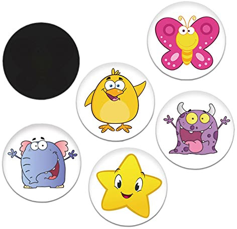 Farbwechsel-Toiletten-Aufkleber, niedliches Tiermotiv, spülbar, Pinkel-Ziel-Töpfchen, B3e7 Ziele, Training für Kinder