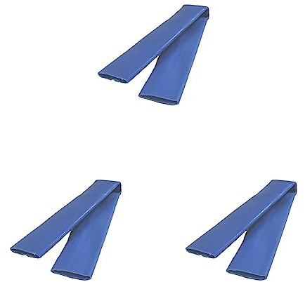 Connex Gurt- und Kantenschutz 500 mm - blau - Geeignet für Gurtbreiten bis 35 mm - Aus strapazierfähigem PVC/Gurtbandschoner/Spanngurtsschoner / DY270633 (Packung mit 3)