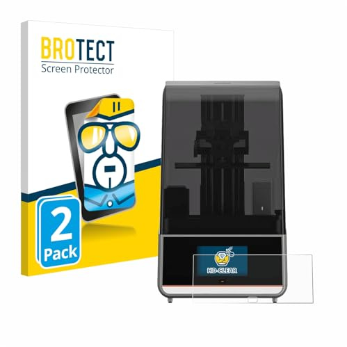 BROTECT Schutzfolie für Anycubic Photon Mono M7 Pro | 2 Stück Transparenter Displayschutz Made in Germany Klare Displayschutz-Folie Clear Einfache Montage Case-Friendly